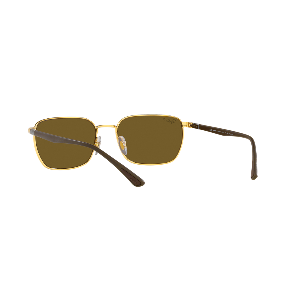 Ray Ban RB3684CH RB3684CH Gold Unisex Polarized Sunglasses