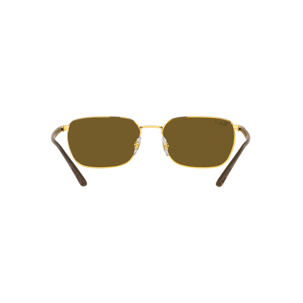 Ray Ban RB3684CH RB3684CH Gold Unisex Polarized Sunglasses