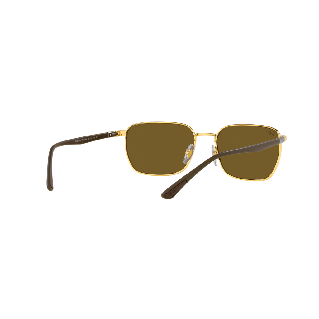 Ray Ban RB3684CH RB3684CH Gold Unisex Polarized Sunglasses