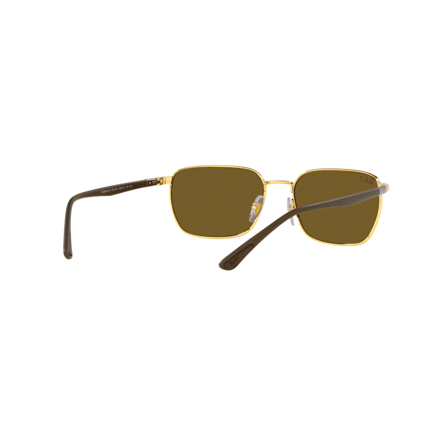 Ray Ban RB3684CH RB3684CH Gold Unisex Polarized Sunglasses