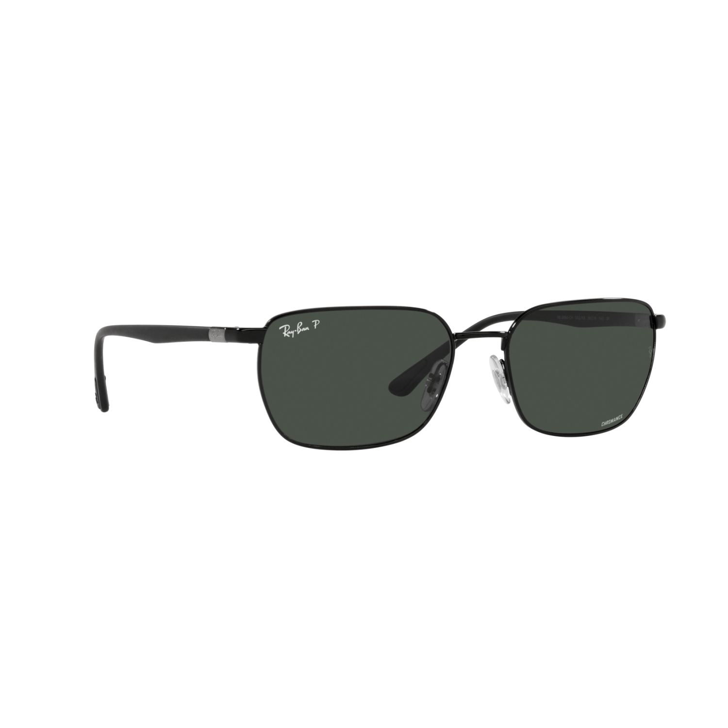 Ray Ban RB3684CH RB3684CH Black Unisex Polarized Sunglasses