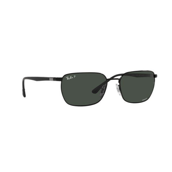 Ray Ban RB3684CH RB3684CH Black Unisex Polarized Sunglasses