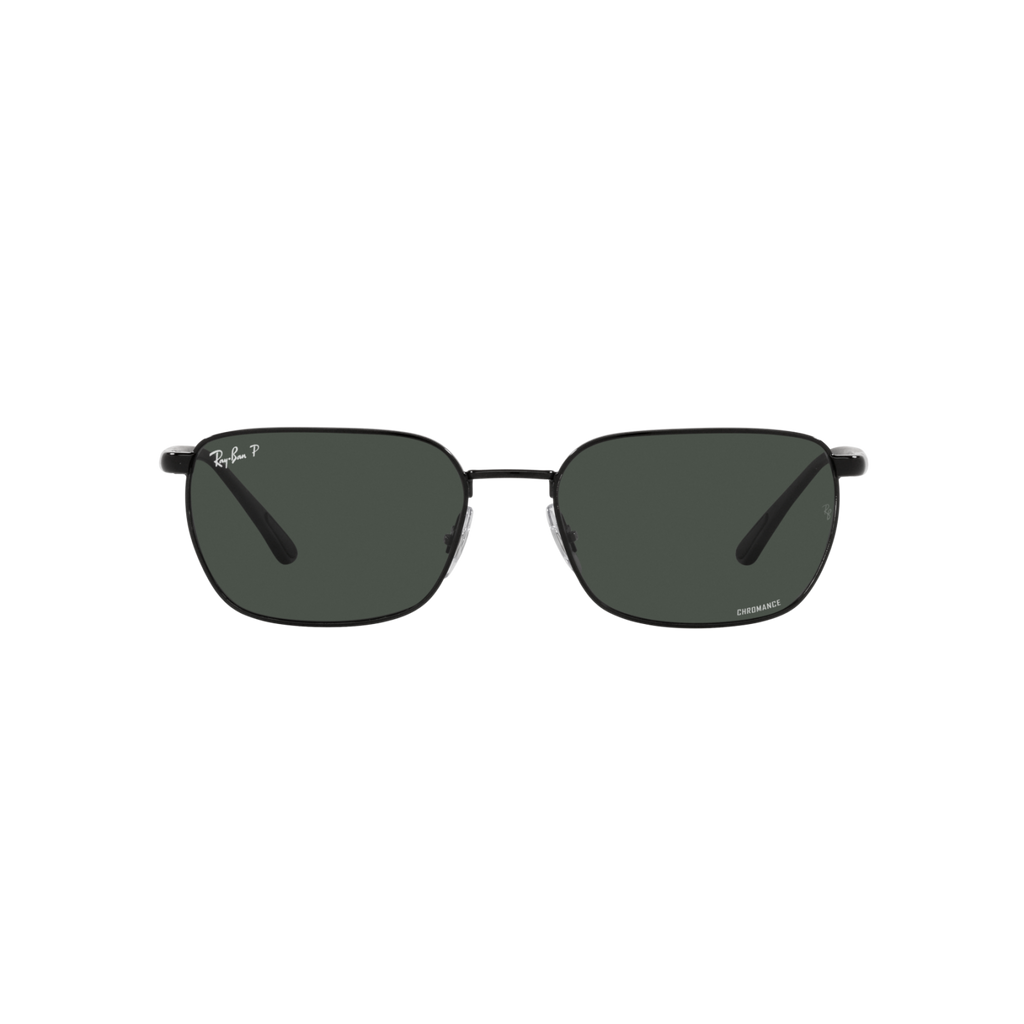 Ray Ban RB3684CH RB3684CH Black Unisex Polarized Sunglasses