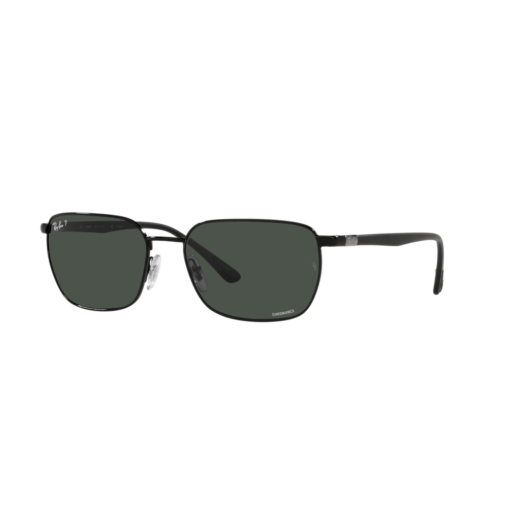 Ray Ban RB3684CH RB3684CH Black Unisex Polarized Sunglasses
