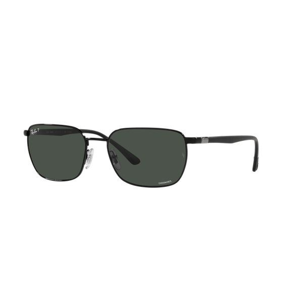 Ray Ban RB3684CH RB3684CH Black Unisex Polarized Sunglasses