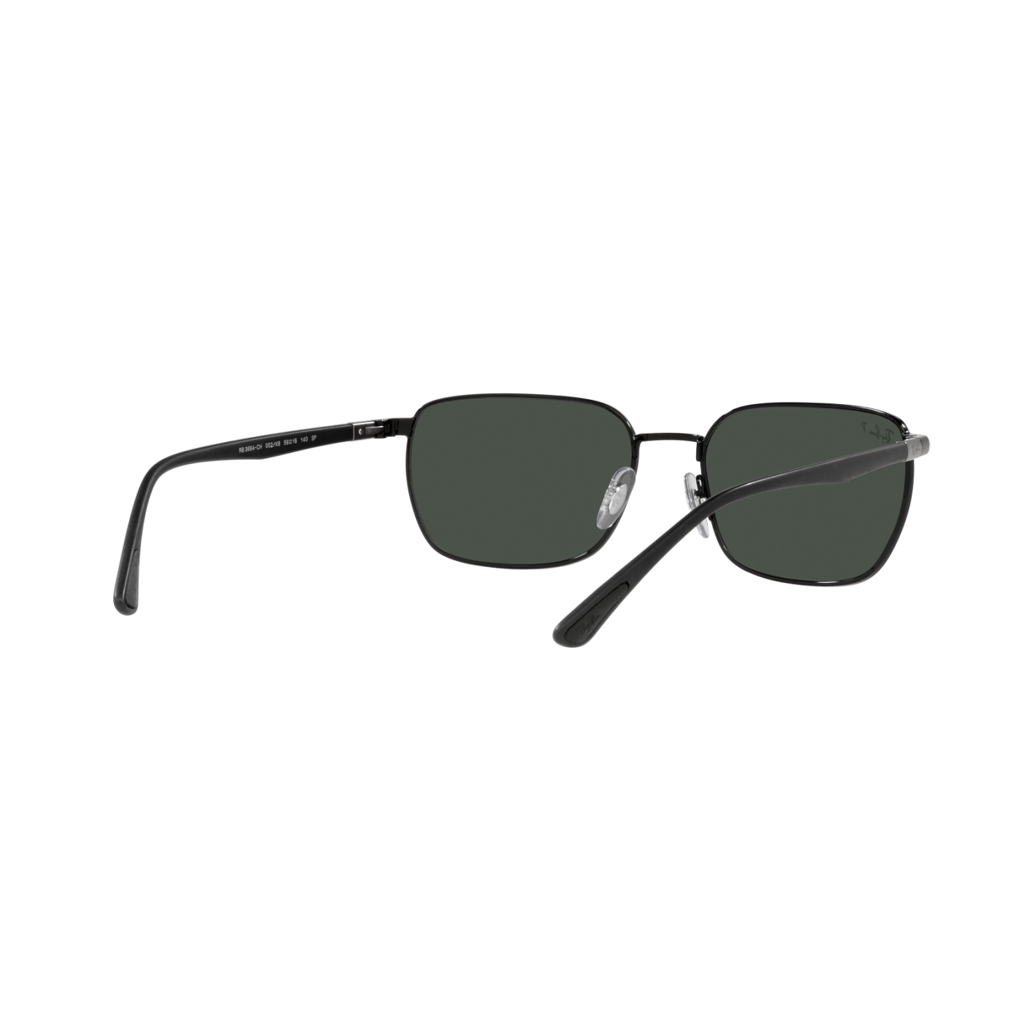 Ray Ban RB3684CH RB3684CH Black Unisex Polarized Sunglasses