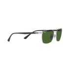 Ray Ban RB3684CH RB3684CH Silver Unisex Polarized Sunglasses