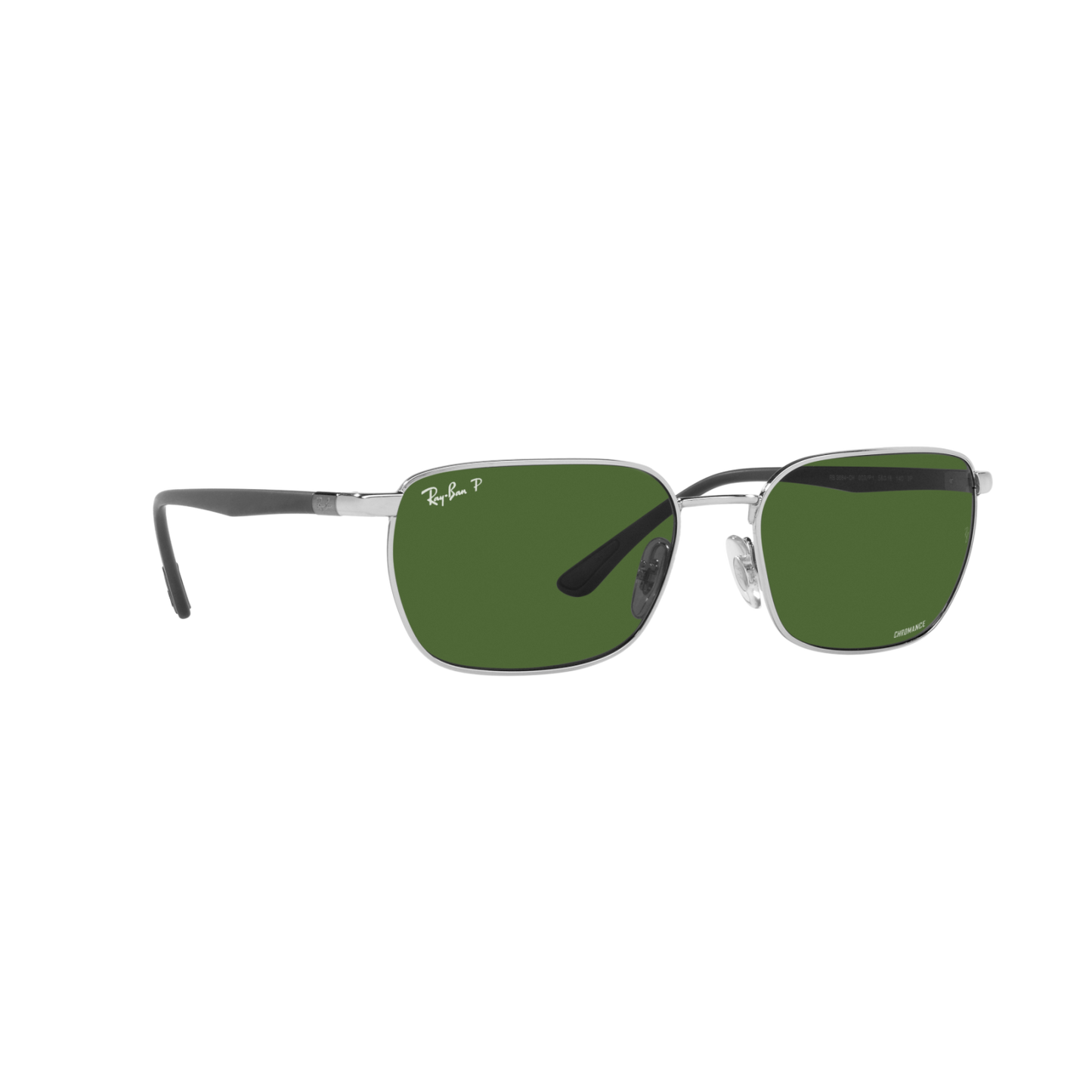 Ray Ban RB3684CH RB3684CH Silver Unisex Polarized Sunglasses