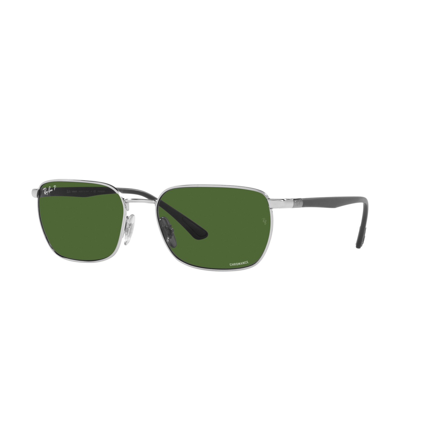 Ray Ban RB3684CH RB3684CH Silver Unisex Polarized Sunglasses