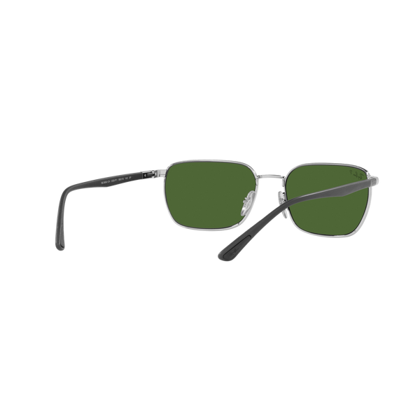 Ray Ban RB3684CH RB3684CH Silver Unisex Polarized Sunglasses