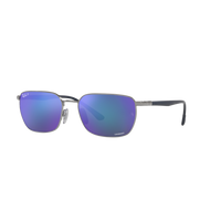 Ray Ban RB3684CH RB3684CH Grey Unisex Polarized Sunglasses