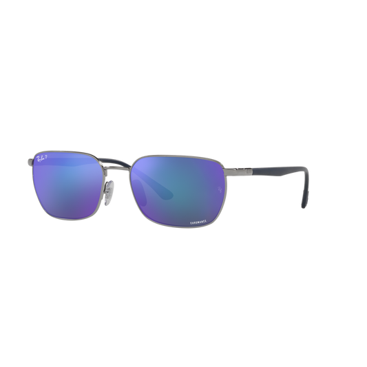 Ray Ban RB3684CH RB3684CH Grey Unisex Polarized Sunglasses