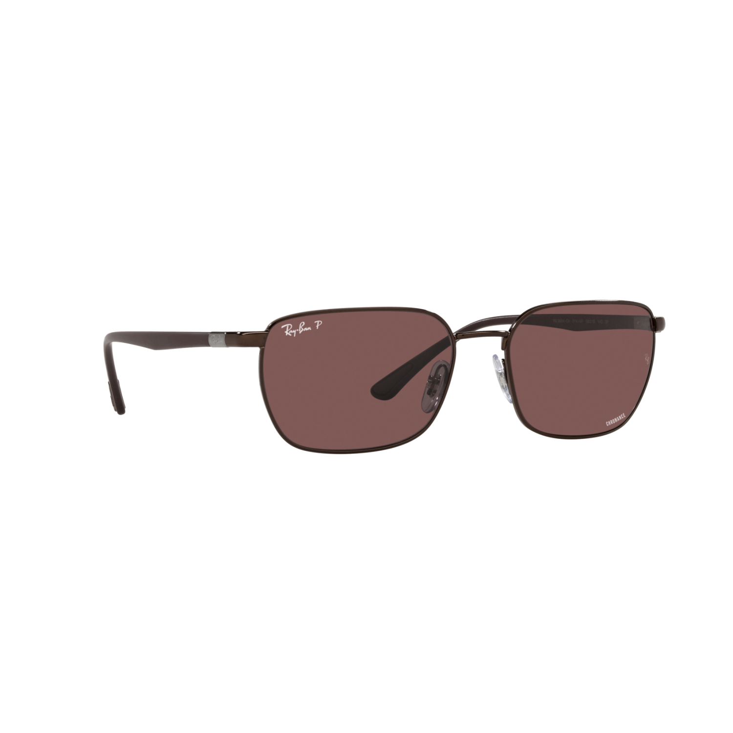 Ray Ban RB3684CH RB3684CH Brown Unisex Polarized Sunglasses