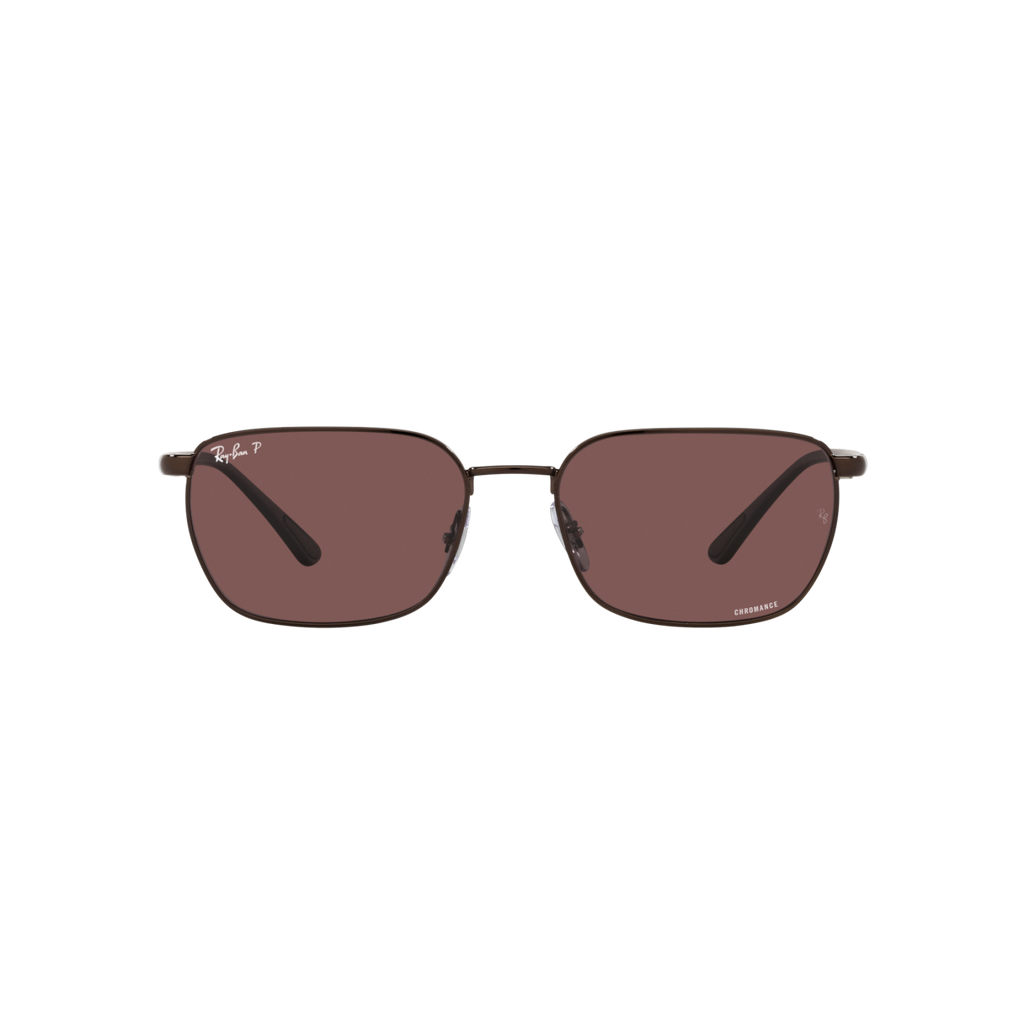 Ray Ban RB3684CH RB3684CH Brown Unisex Polarized Sunglasses