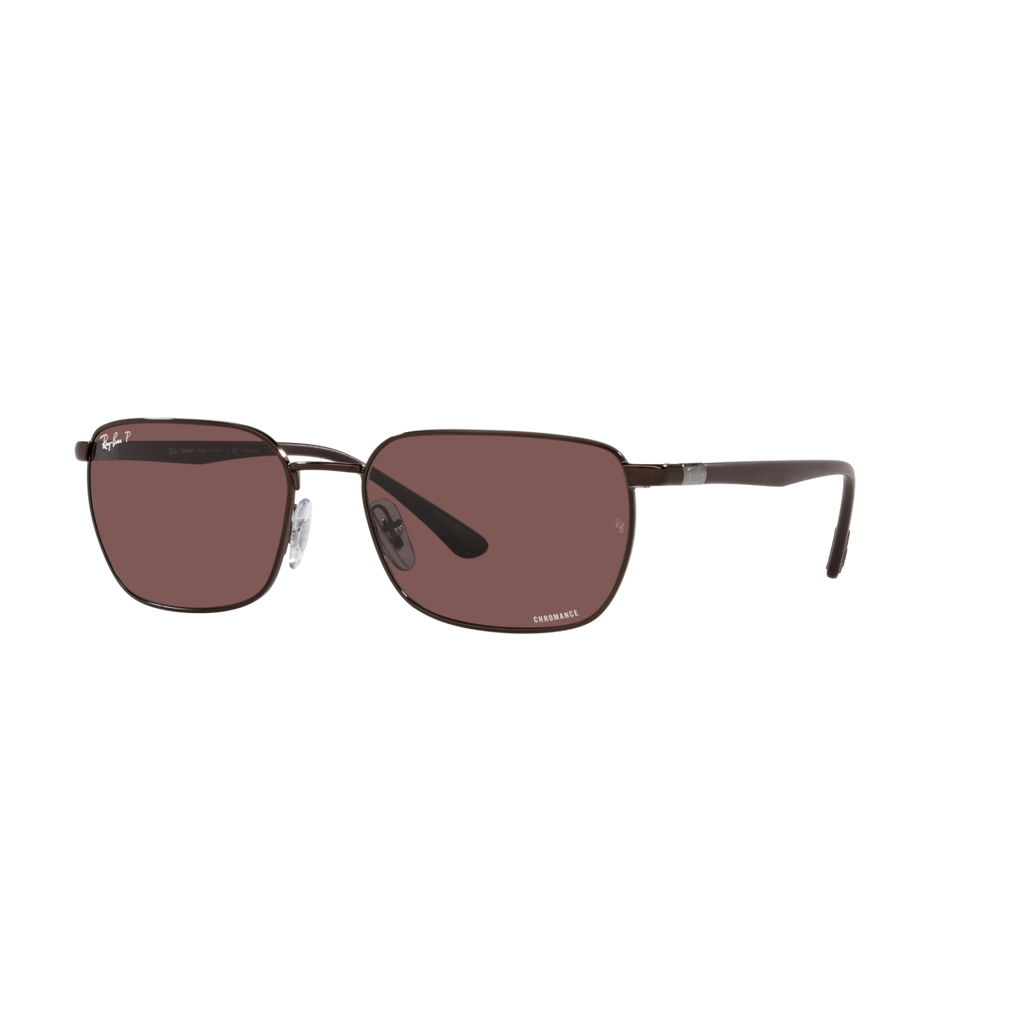 Ray Ban RB3684CH RB3684CH Brown Unisex Polarized Sunglasses