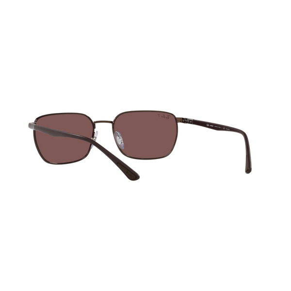 Ray Ban RB3684CH RB3684CH Brown Unisex Polarized Sunglasses