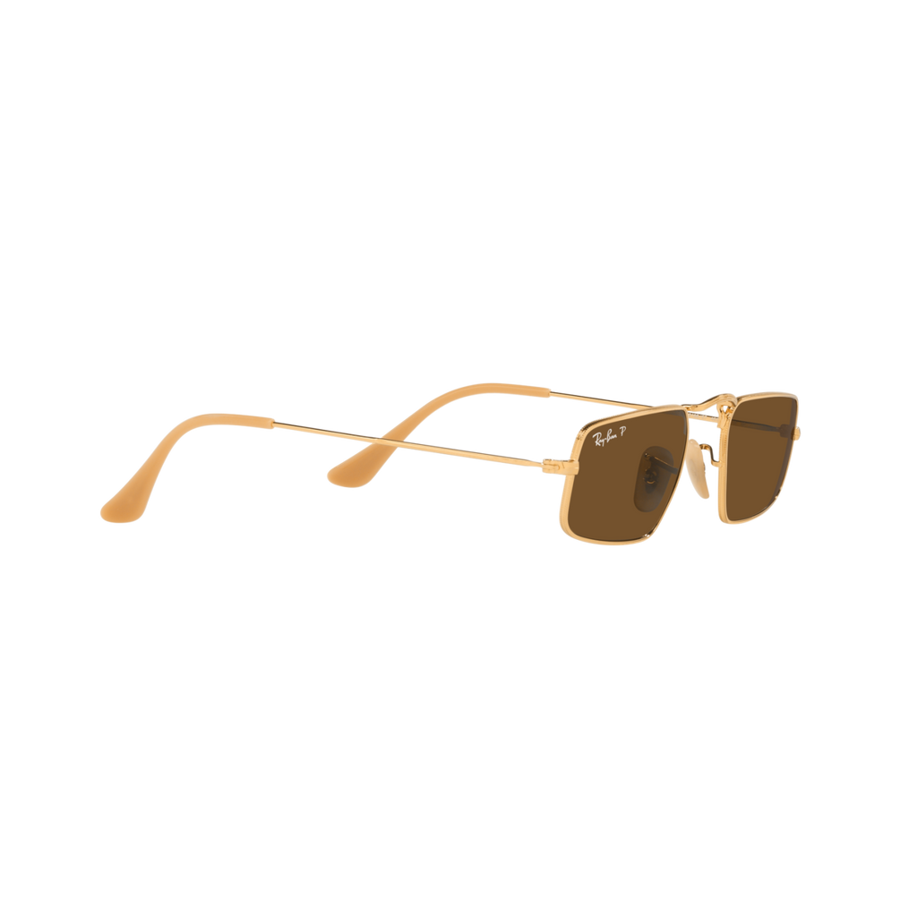 Ray Ban JULIE RB3957 Gold Unisex Polarized Sunglasses