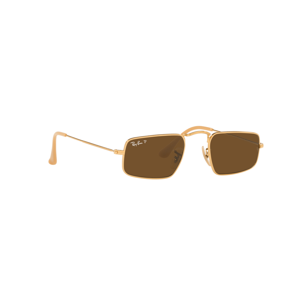 Ray Ban JULIE RB3957 Gold Unisex Polarized Sunglasses