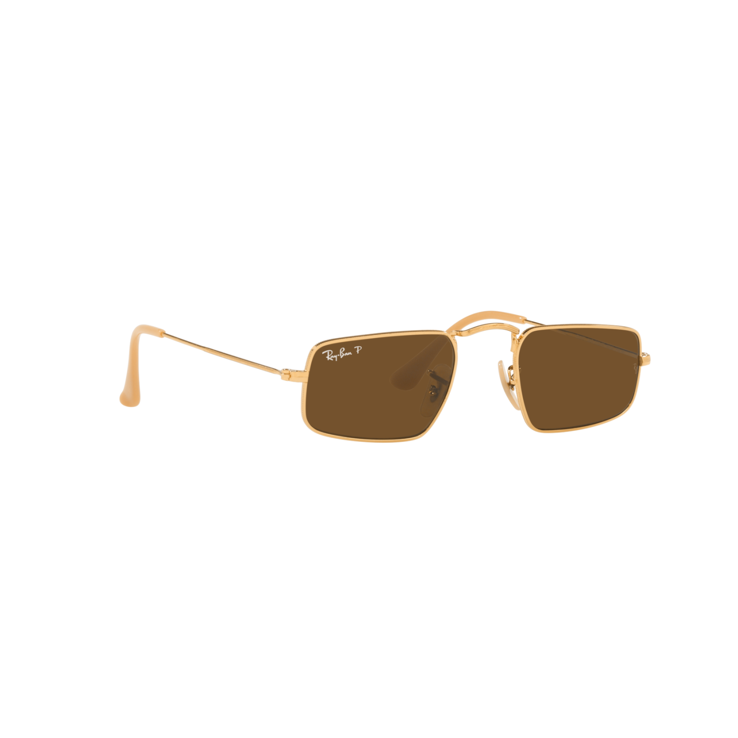 Ray Ban JULIE RB3957 Gold Unisex Polarized Sunglasses