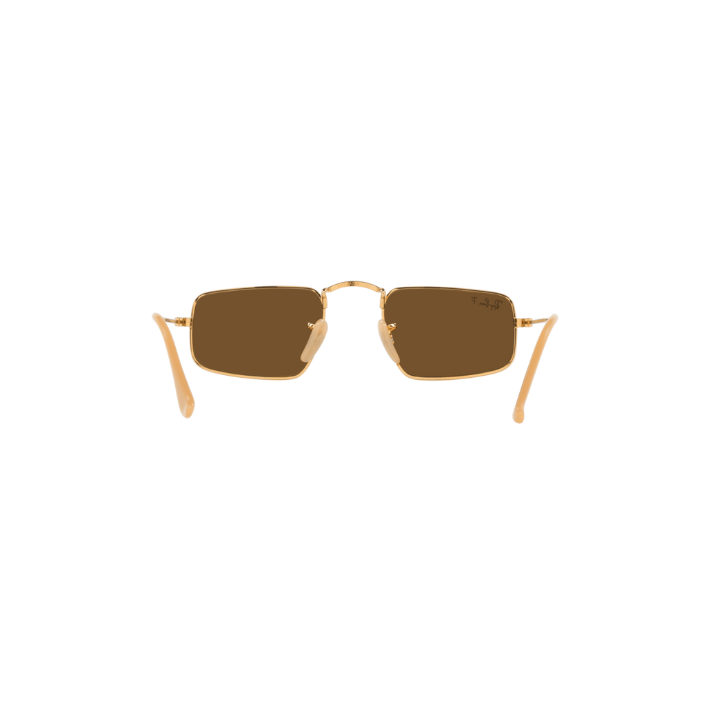 Ray Ban JULIE RB3957 Gold Unisex Polarized Sunglasses