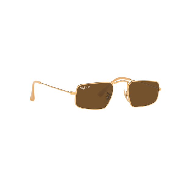 Ray Ban JULIE RB3957 Gold Unisex Polarized Sunglasses