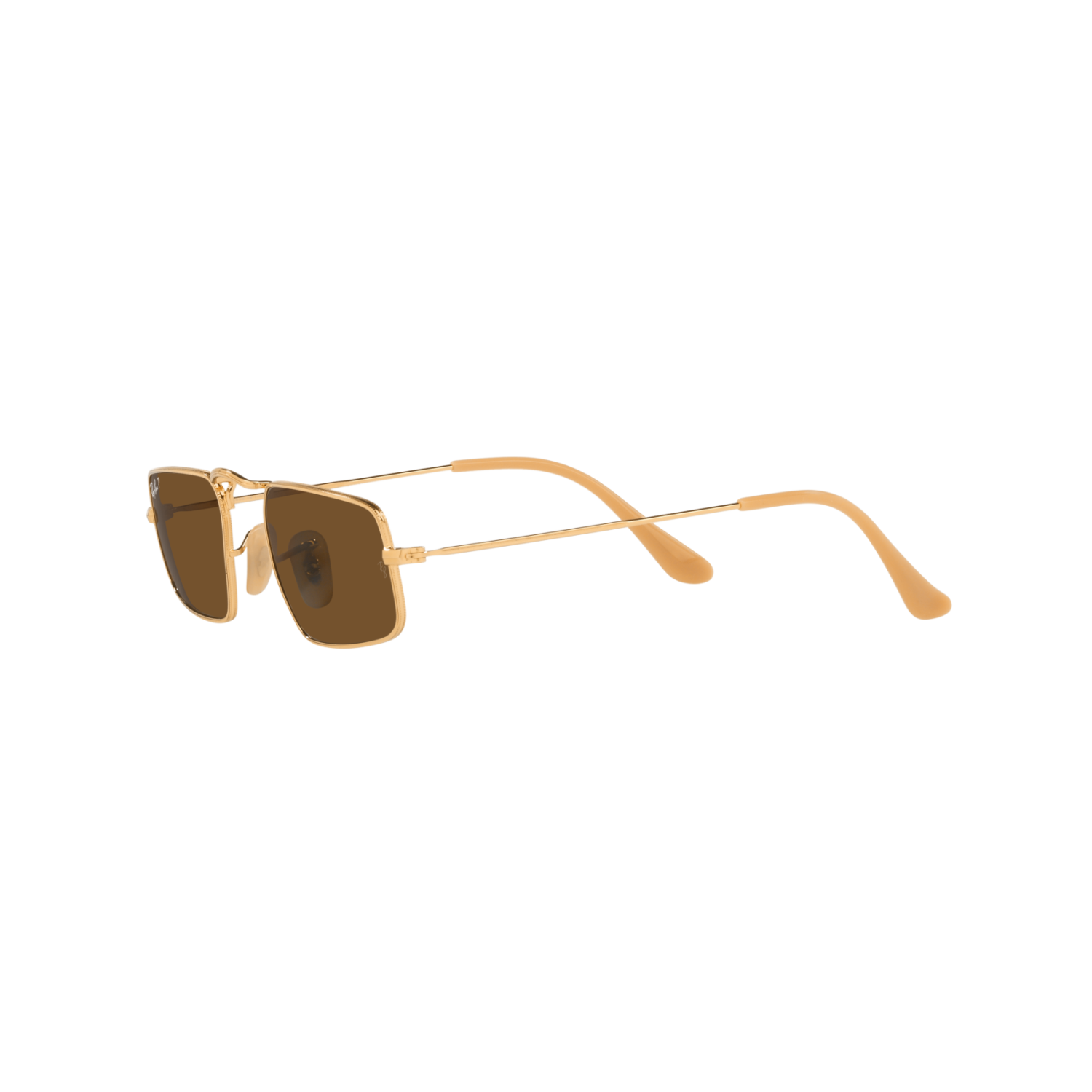 Ray Ban JULIE RB3957 Gold Unisex Polarized Sunglasses