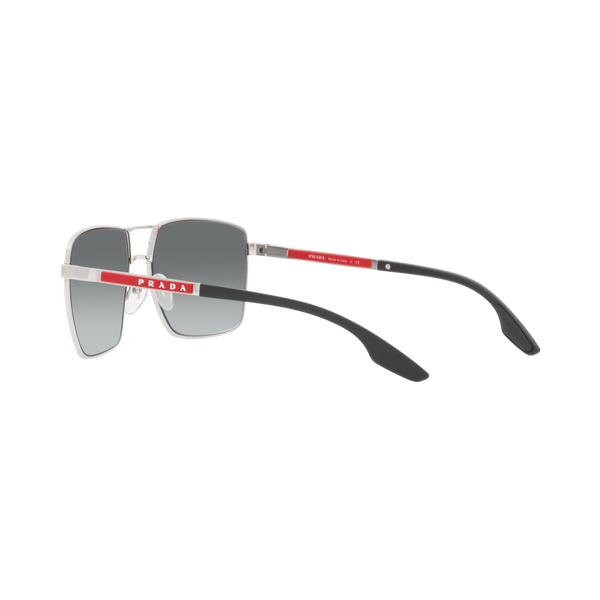 Prada Linea Rossa PS 50WS PS 50WS Silver Men's Sunglasses