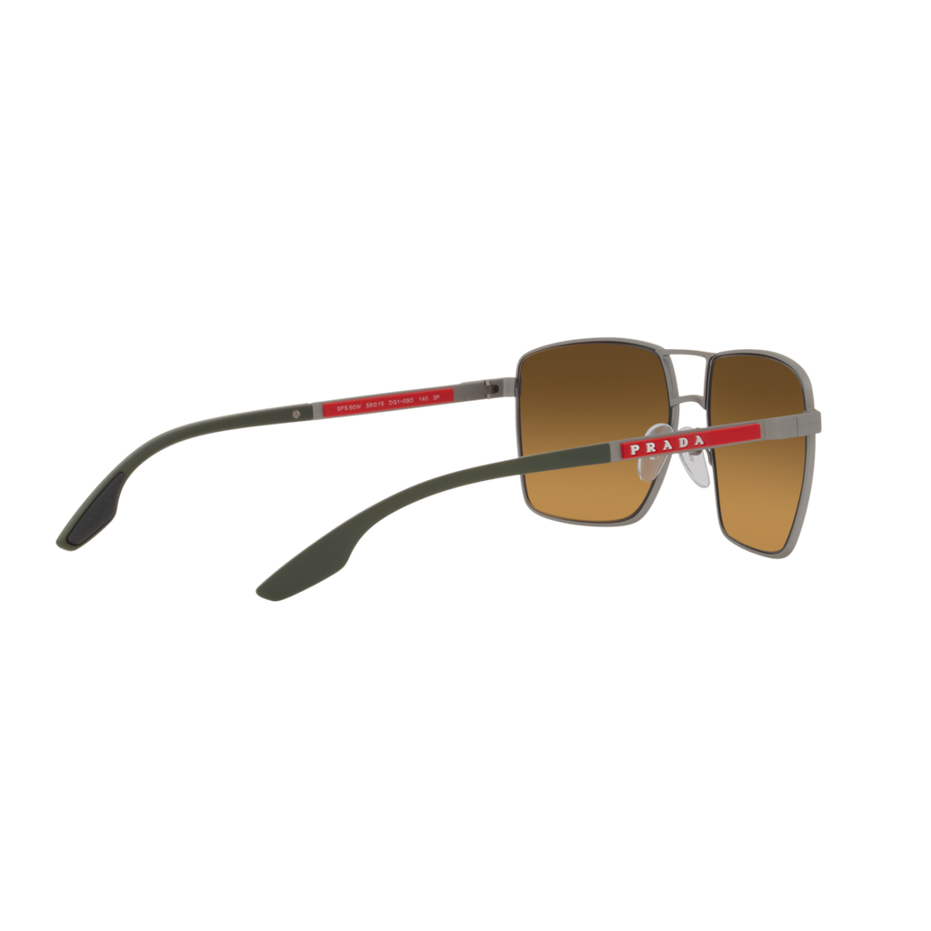 Prada Linea Rossa PS 50WS PS 50WS Black Men's Polarized Sunglasses