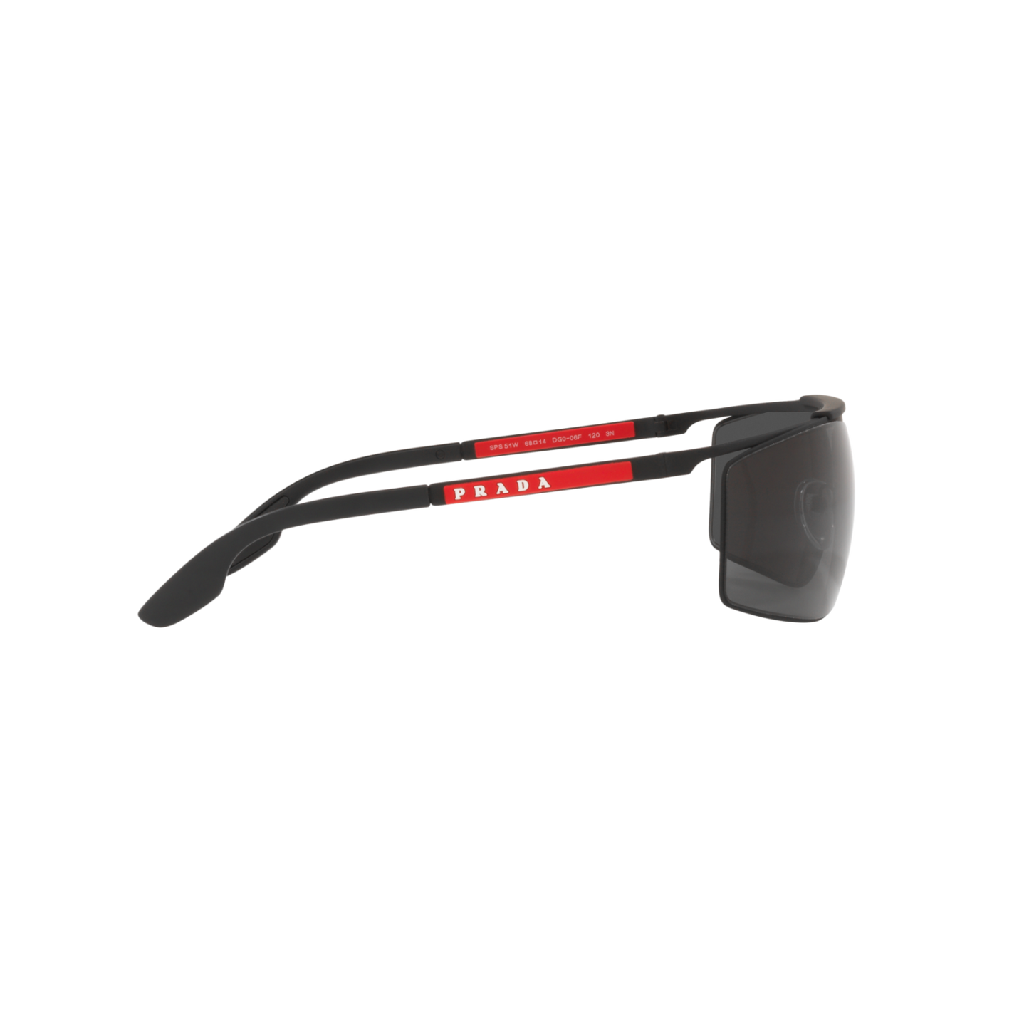 Prada Linea Rossa PS 51WS PS 51WS Black Men's Sunglasses