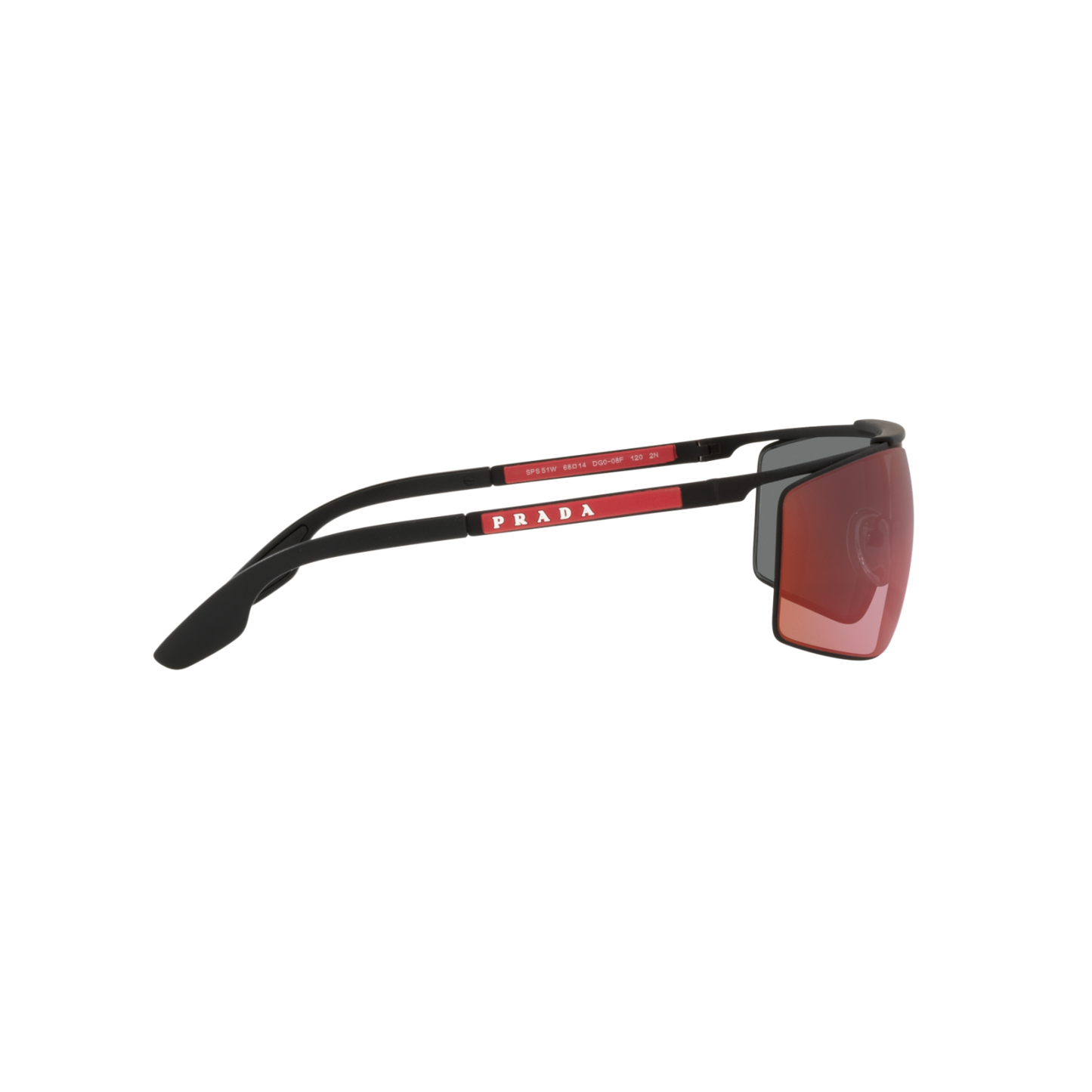 Prada Linea Rossa PS 51WS PS 51WS Black Men's Sunglasses