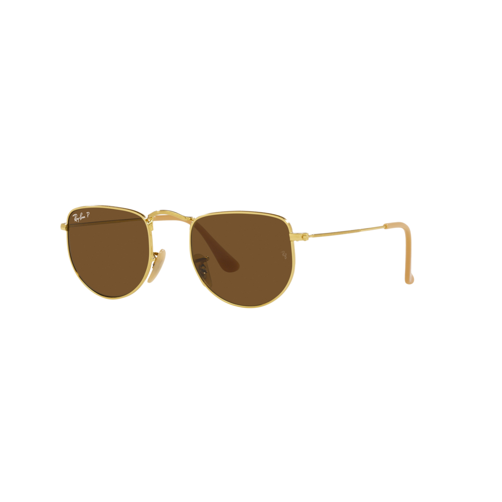 Ray Ban ELON RB3958 Gold Unisex Polarized Sunglasses