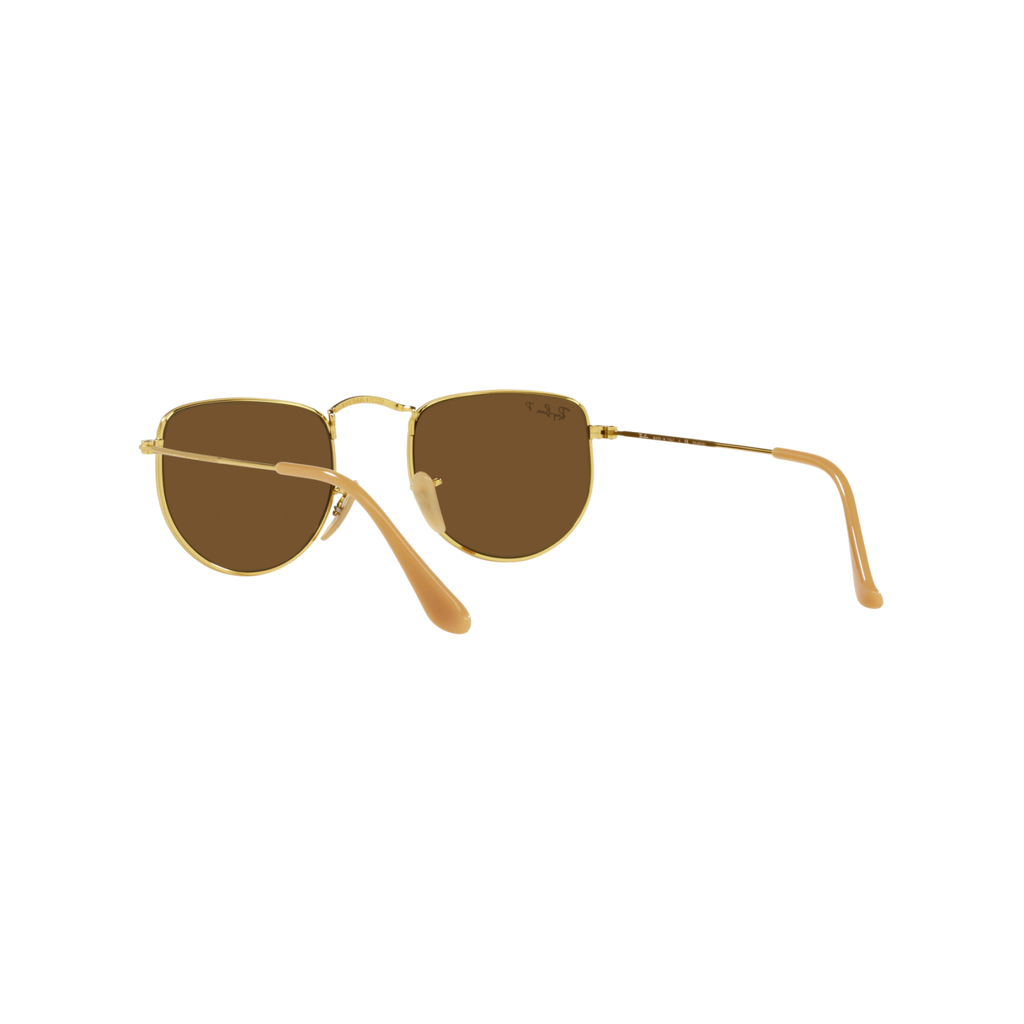 Ray Ban ELON RB3958 Gold Unisex Polarized Sunglasses
