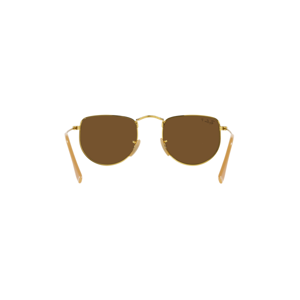Ray Ban ELON RB3958 Gold Unisex Polarized Sunglasses