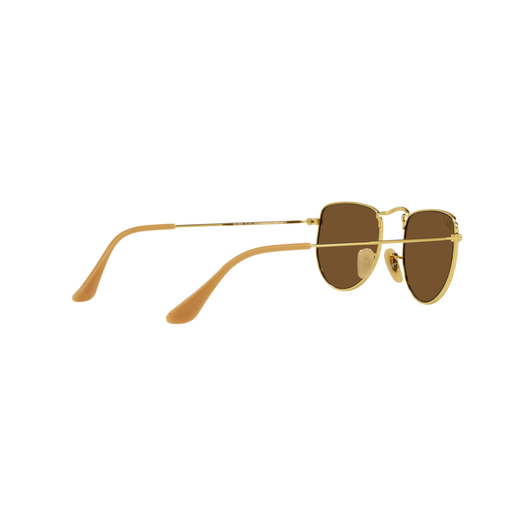 Ray Ban ELON RB3958 Gold Unisex Polarized Sunglasses