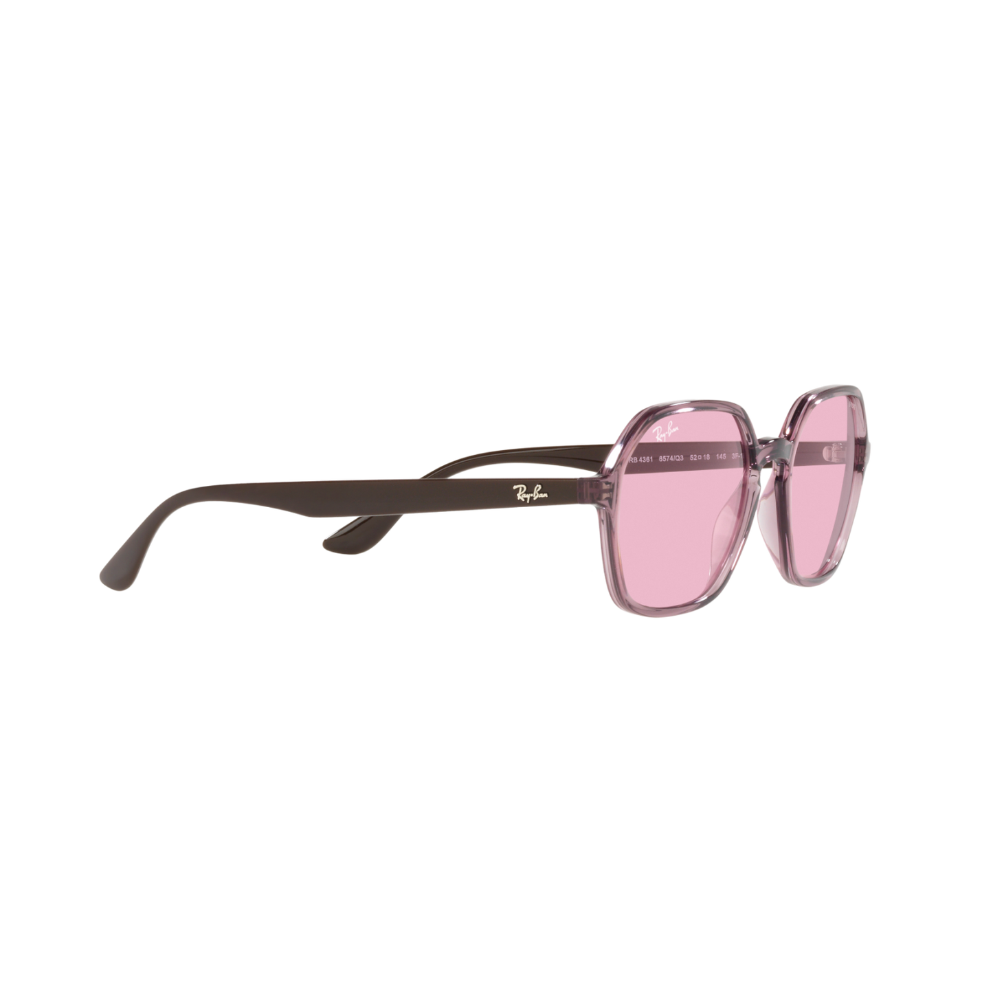 Ray Ban RB4361 RB4361 Purple Unisex Sunglasses