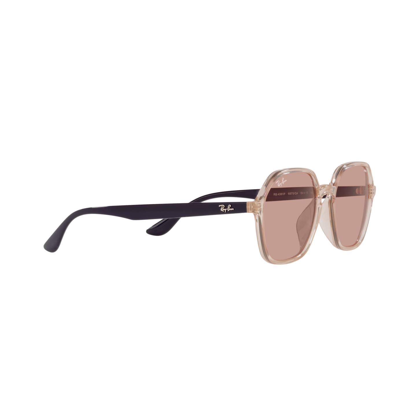 Ray Ban RB4361F RB4361F Brown Unisex Sunglasses