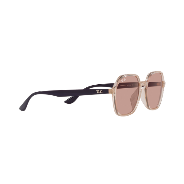 Ray Ban RB4361F RB4361F Brown Unisex Sunglasses