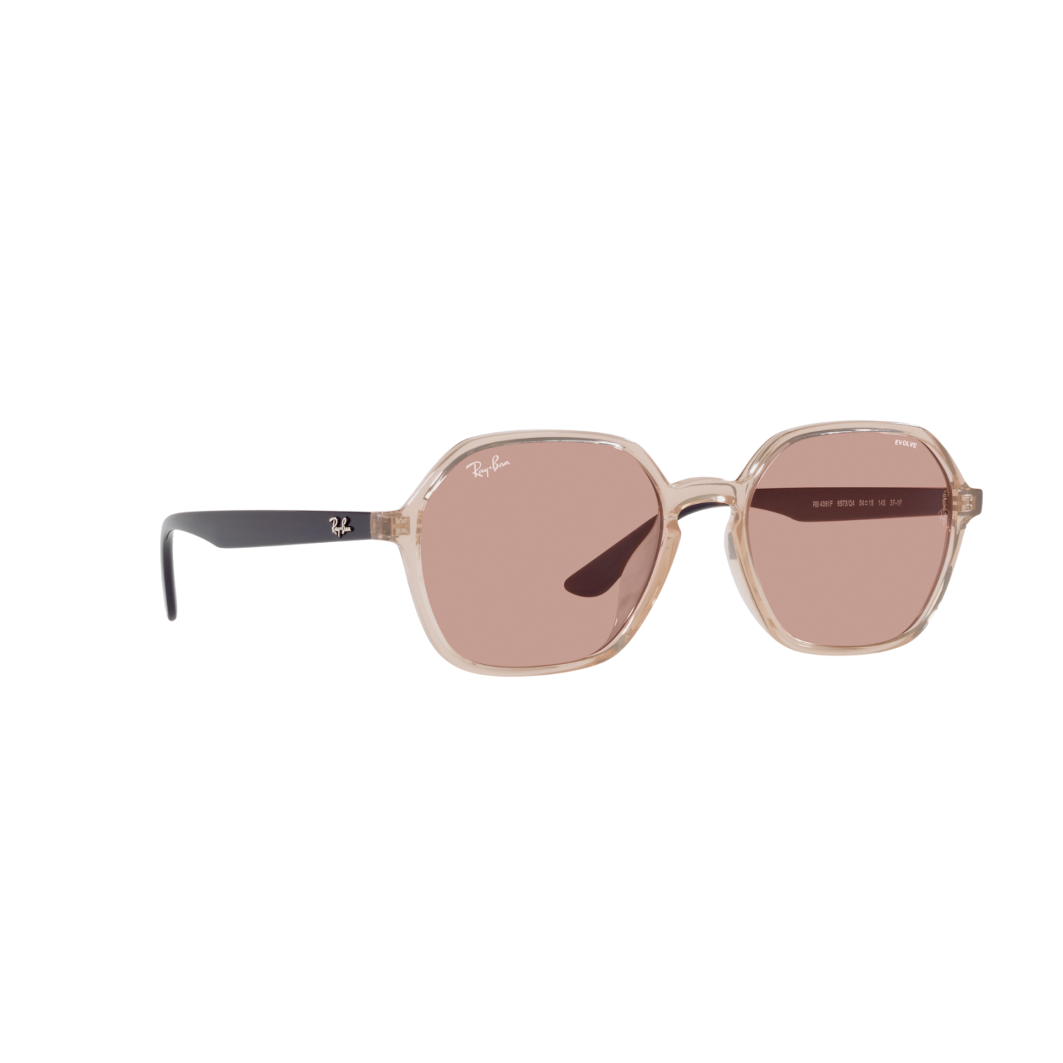 Ray Ban RB4361F RB4361F Brown Unisex Sunglasses
