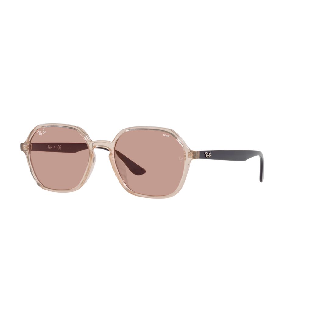 Ray Ban RB4361F RB4361F Brown Unisex Sunglasses