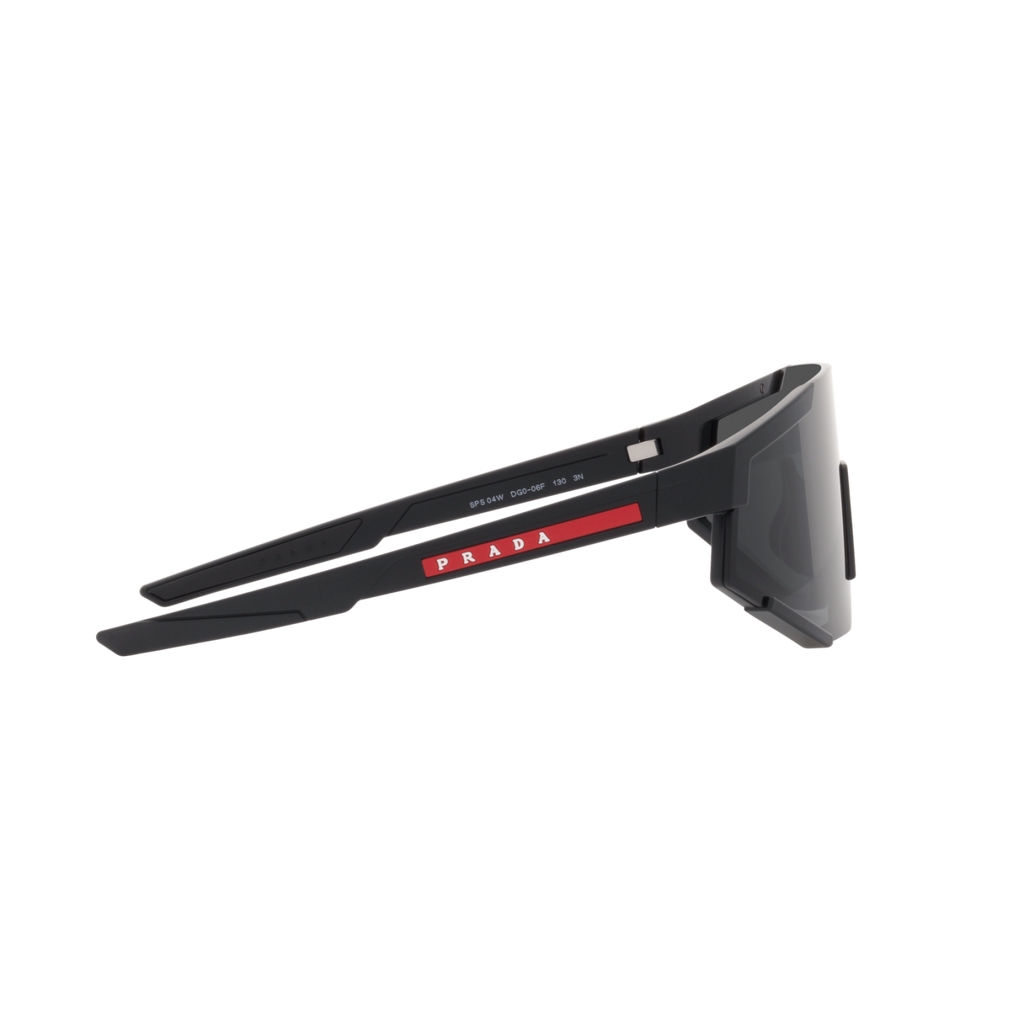 Prada Linea Rossa PS 04WSF PS 04WSF Black Men's Sunglasses