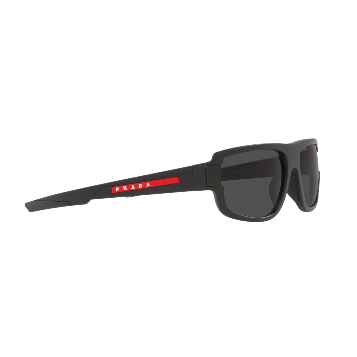Prada Linea Rossa PS 03WS PS 03WS Black Men's Sunglasses