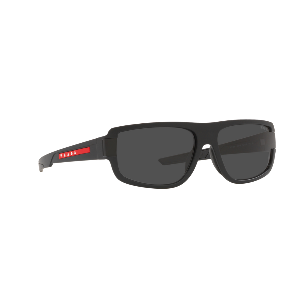 Prada Linea Rossa PS 03WS PS 03WS Black Men's Sunglasses