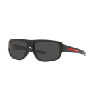 Prada Linea Rossa PS 03WS PS 03WS Black Men's Sunglasses