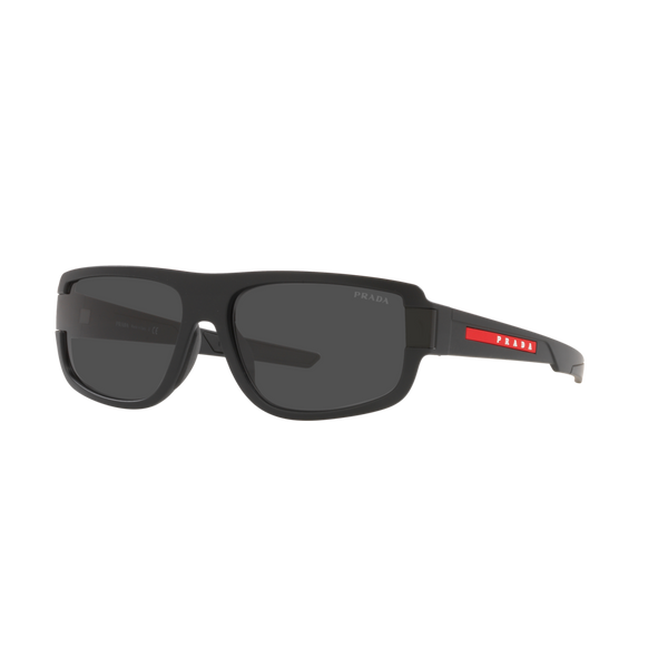 Prada Linea Rossa PS 03WS PS 03WS Black Men's Sunglasses