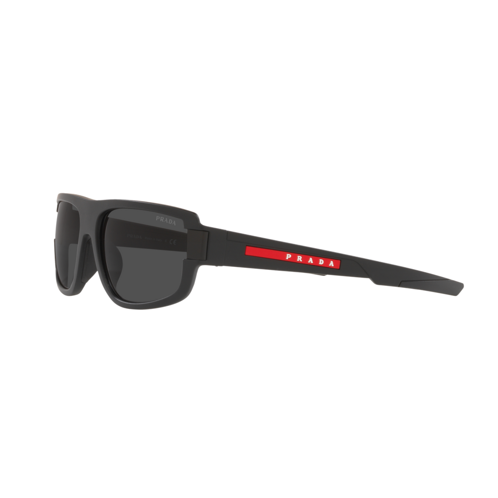 Prada Linea Rossa PS 03WS PS 03WS Black Men's Sunglasses