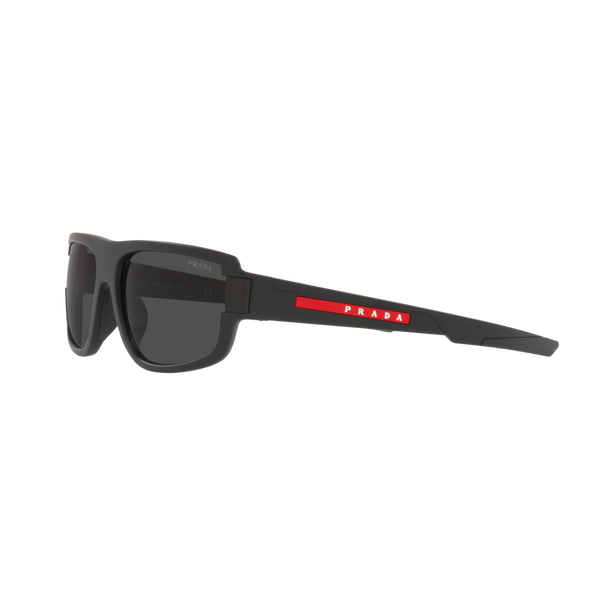 Prada Linea Rossa PS 03WS PS 03WS Black Men's Sunglasses