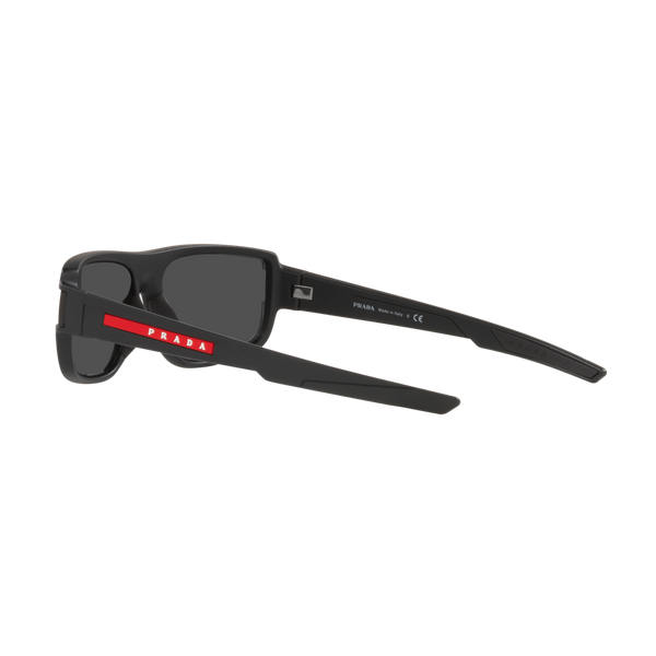 Prada Linea Rossa PS 03WS PS 03WS Black Men's Sunglasses