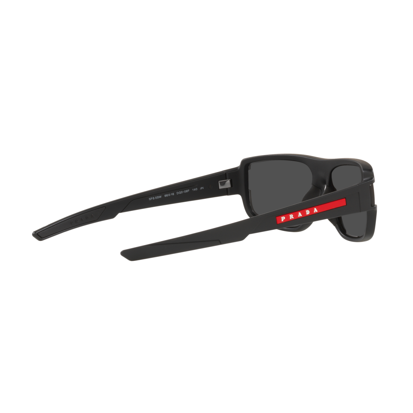 Prada Linea Rossa PS 03WS PS 03WS Black Men's Sunglasses