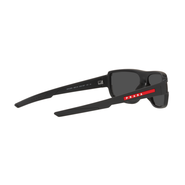 Prada Linea Rossa PS 03WS PS 03WS Black Men's Sunglasses