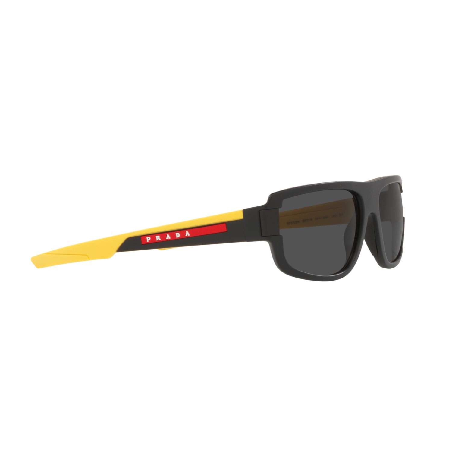 Prada Linea Rossa PS 03WS PS 03WS Black Men's Sunglasses